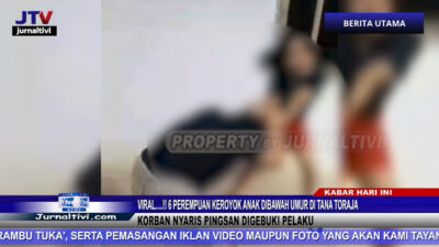 Berita Video : Viral….!! 6 Perempuan Keroyok Anak Dibawah Umur di Tana Toraja, Korban Nyaris Pingsan Digebuki Pelaku