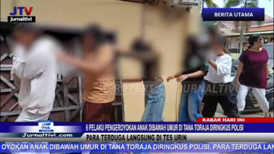 Berita Video : 6 Pelaku Pengeroyokan Anak Dibawah Umur di Tana Toraja Diringkus Polisi, Para Terduga Langsung Dites Urin