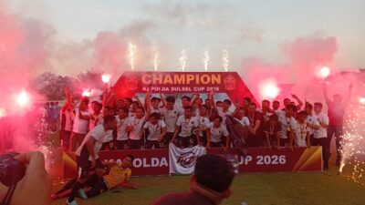 Final Piala Kapolda Sulsel Cup 2026 : Bhayangkara Pallawa FC Juara