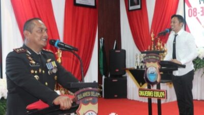 Kebersamaan Bupati dan Kapolres Enrekang Warnai Syukuran Hari Bhayangkara ke-80, Ini Pesan Keduanya