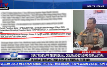Berita Video : Surat Penetapan Tersangka AL, Oknum Anggota DPRD Toraja Utara Terlibat Tambang Emas Ilegal di Mamuju Beredar