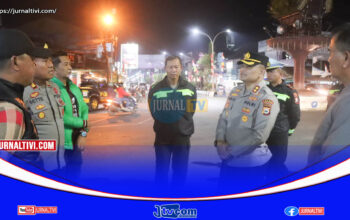 Pastikan Harkamtibmas Tetap Kondusif, Kapolres Toraja Utara Pimpin Patroli Gabungan