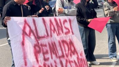 Tuntut Transparansi Kasus Tambang Emas Ilegal di Kalumpang Puluhan Anggota APPK Geruduk Polresta Mamuju
