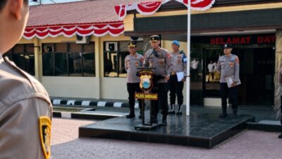Kapolres Enrekang Pimpin Apel, Ingatkan Personel Soal Senpi hingga Bhabinkamtibmas