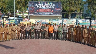 Siap Siaga Karhutla, Polres Enrekang Gelar Apel Pasukan