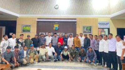 Warga Dua Desa di Enrekang Berdamai, Polres Fasilitasi Restorative Justice