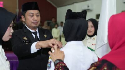 Bupati Enrekang Kukuhkan 70 Paskibraka, Siap Tugas di HUT ke-81 RI