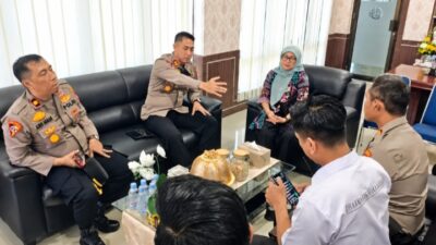 Kapolres Enrekang Silaturahmi ke Kantor Pertanahan