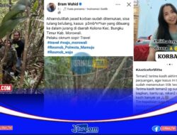 Berita Video : MITHA Korban Yang Dikabarkan Hilang Pada 23 Juli 2024 Akhirnya Ditemukan Dalam Jurang, di Daerah Kolono, Kecamatan Bungku Timur, Kabupaten Morowali, Dalam Kondisi Tak Bernyawa