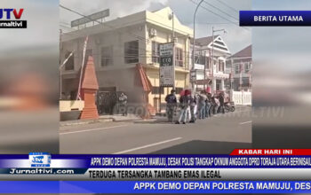 Berita Video : APPK Demo Depan Polresta Mamuju, Desak Polisi Tangkap Oknum Anggota DPRD Toraja Utara Berinisial AL Terduga Tersangka Tambang Emas Ilegal