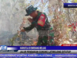 Berita Video : Karhutla Di Enrekang Meluas, Jalur Pendakian Gunung Latimojong Ditutup