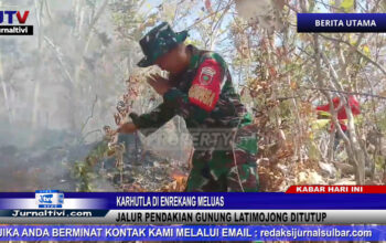 Berita Video : Karhutla Di Enrekang Meluas, Jalur Pendakian Gunung Latimojong Ditutup