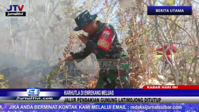 Berita Video : Karhutla Di Enrekang Meluas, Jalur Pendakian Gunung Latimojong Ditutup
