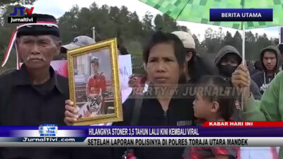 Berita Video : Hilangnya Stoner 3,5 Tahun Lalu Kini Kembali Viral, Laporan Polisinya di Polres Toraja Utara Mandek