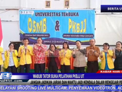 Berita Video : Wabub Tator Buka Pelatihan PKBJJ UT : Jangan Jadikan Jarak dan Waktu Jadi Kendala Dalam Mengejar Pendidikan