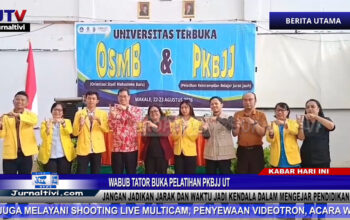 Berita Video : Wabub Tator Buka Pelatihan PKBJJ UT : Jangan Jadikan Jarak dan Waktu Jadi Kendala Dalam Mengejar Pendidikan