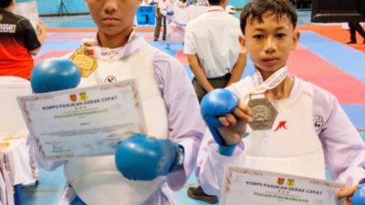 Lagi, Juara 1 Korpasgat Karate Kumite Pemula +63 KG Dua Siswa RHIS Kembali Singkirkan Siswa Sekolah Unggulan