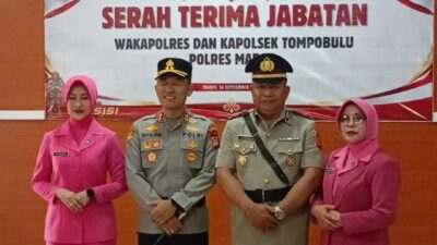 Pernah Duduki Kanit Intelkam Polsek Bontoala, Iptu Jumaruddin Resmi Jabat Kapolsek Tompobulu