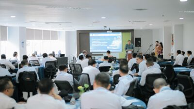 35 Peserta Berbagai Unit Kerja Empat Wilayah Operasional PJM Ikuti Pendidikan Maritim Dan Logistik Indonesia (PMLI).
