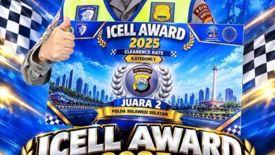 Ditlantas Polda Sulsel Mengukir Prestasi Bergengsi Tingkat Nasional