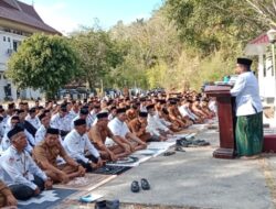 Baznas Enrekang Hadiri Salat Istisqa di Halaman Kantor Bupati
