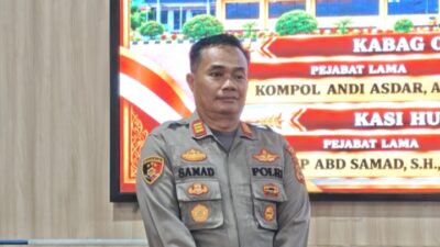 Mutasi di Polres Enrekang, AKP Abd. Samad Resmi Diganti Iptu Suardi