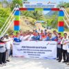 Bupati Enrekang Resmikan Jembatan Gantung Penghubung 5 Desa, Dibangun Berkat Dukungan Pertamina