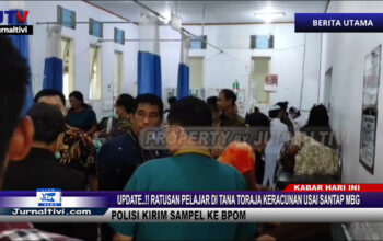 Berita Video : Update..!! Ratusan Pelajar di Tana Toraja Keracunan Usai Santap MBG, Polisi Kirim Sampel Makanan ke BPOM