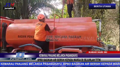 Berita Video : Kemarau Panjang Melanda Pasangkayu, BPBD Bagikan Air Bersih Kepada Warga di Sejumlah Titik