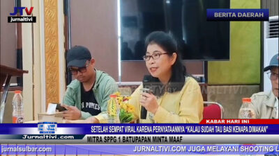 Berita Video : Setelah Sempat Viral Karena Pernyataannya “Kalau Sudah Tau Basi Kenapa Dimakan” Mitra SPPG 1 Batupapan Minta Maaf