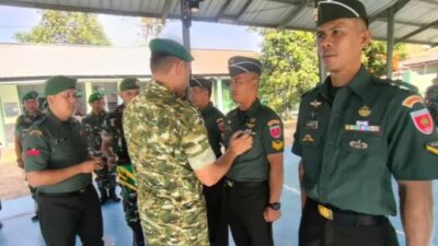 Dandim 1419/Enrekang Pimpin Korps Raport Kenaikan Pangkat Personel Bintara dan Tamtama
