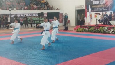 771 Atlet Karate Ikuti Open Turnamen Piala Panglima TNI, Dibuka Secara Resmi Oleh Pangdam XXIII Palaka Wira