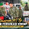 Dandim 1419/Enrekang Sambut Tim Verifikasi KDKMP, Danrem 141/Tp: Koordinasi Jadi Kunci Keberhasilan