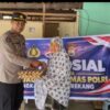 Sambut Hari Jadi Humas Polri ke-75, Sihumas Polres Enrekang Salurkan Sembako
