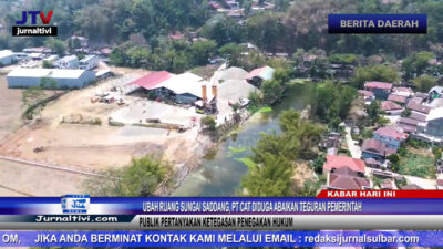 Berita Video : Ubah Ruang Sungai Saddang, PT Carly Alfa Timur Diduga Abaikan Teguran Pemerintah, Publik Pertanyakan Ketegasan Penegakan Hukum