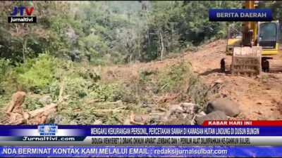 Berita Video : Mengaku Kekurangan Personil, Percetakan Sawah Dalam Kawasan Hutan Lindung di Dusun Bungin, Diduga Seret  2 Orang Oknum Aparat Lembang dan 1 Pemilik Alat Dilimpahkan ke-Gakkum Sulsel